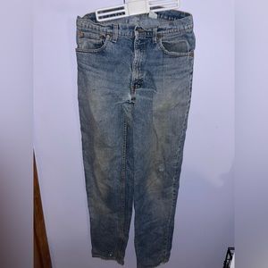 Mid 90s distressed Men’s vintage 550 Levi’s Denim Pants